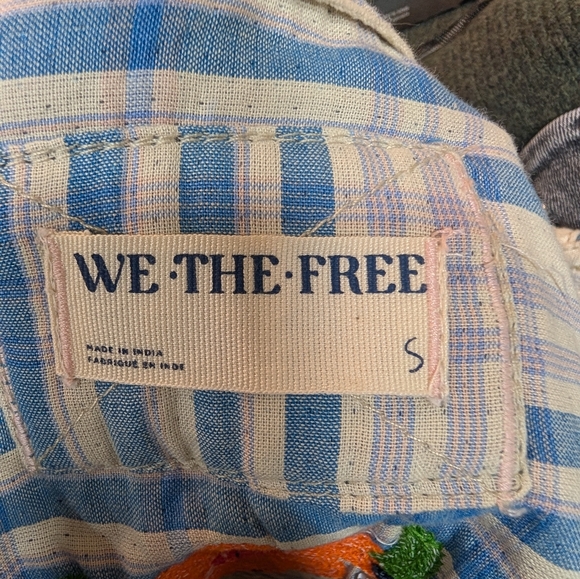 We The Free Embroidered Sashiko Shirt - Picture 9 of 11